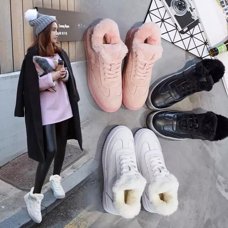冬季加绒小白鞋加厚百搭,秋冬加绒小白鞋推荐