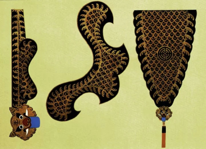 戏曲服饰设计手绘图片,京剧戏曲服饰图案大全