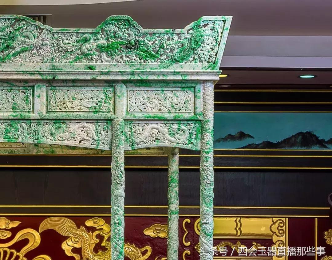 玉雕龙床,稀世珍品龙床