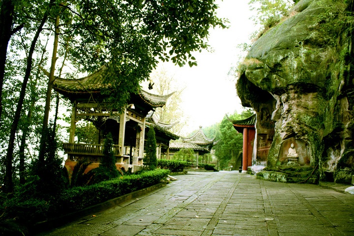 安岳美丽的风景,四川安岳县的城市的风景