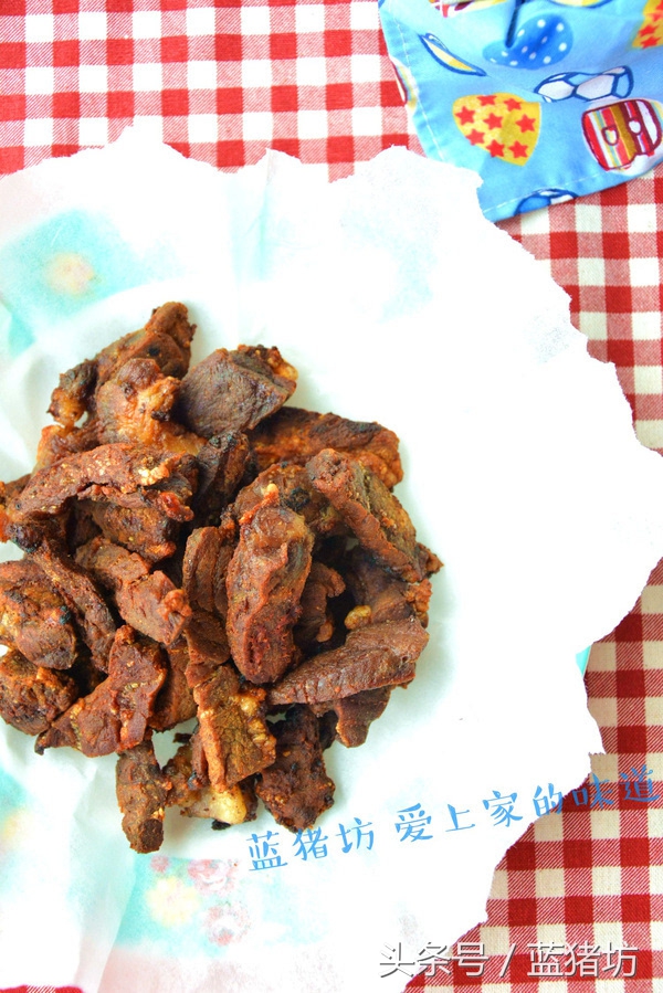 纯手工制作无添加剂牛肉干,自制牛肉干专用料