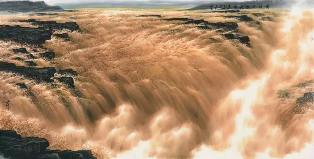 大河乐章｜王世利笔墨下的黄河魂