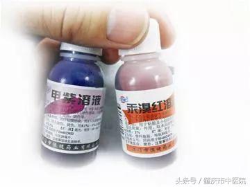 红药水和碘酒有什么区别,碘酒加红药水禁忌图片
