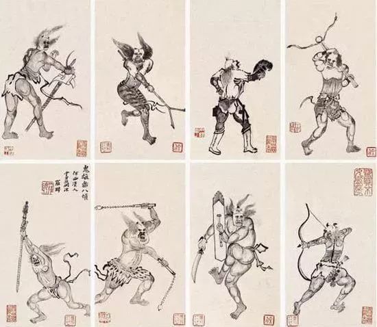 中国三大鬼画,画家笔下的鬼是什么样子