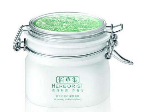 佰草集的大白泥面膜里面带的泡沫,佰草集大白泥面膜典萃版与瓷意版