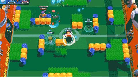 荒野乱斗2021大巴黎挑战赛,荒野乱斗足球模式小角度射门