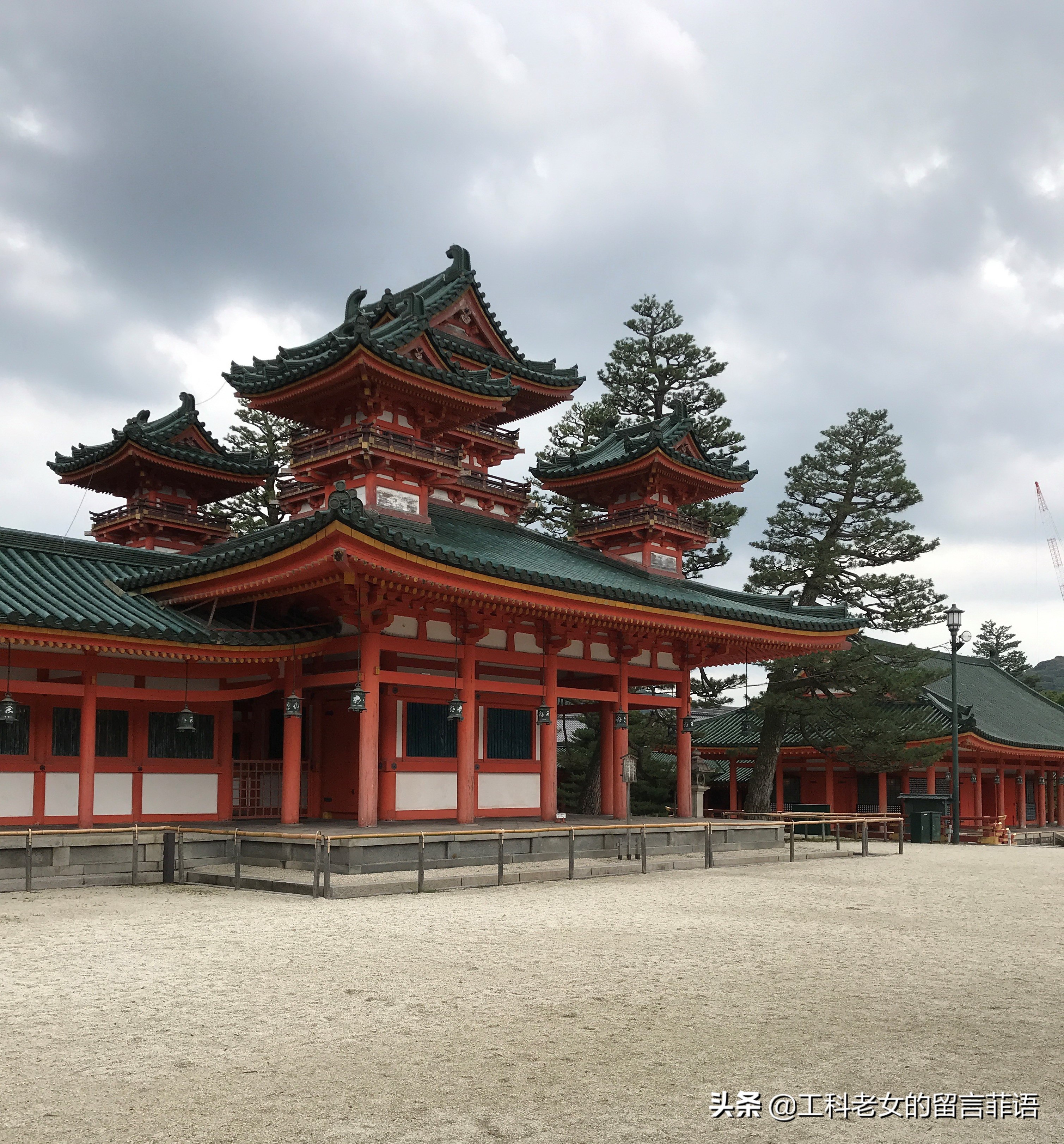 京都之因喜欢这神社的名字就在此卜了一签,却不认字
