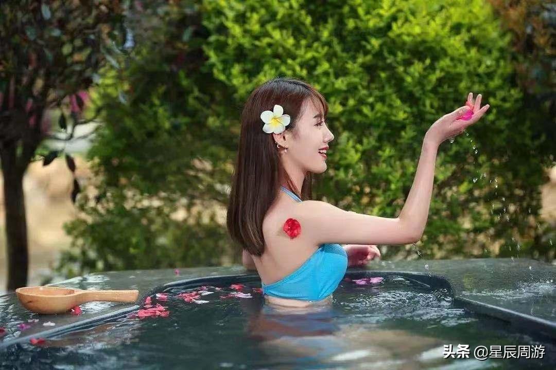 佛山三水又一加州风情温泉酒店，阳台直通泳池，网友：玩到不想走