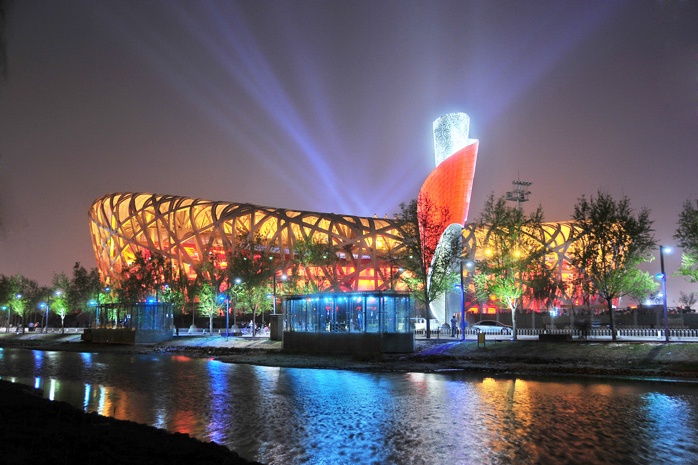 北京奥林匹克公园管委会主任,奥林匹克委员会采访