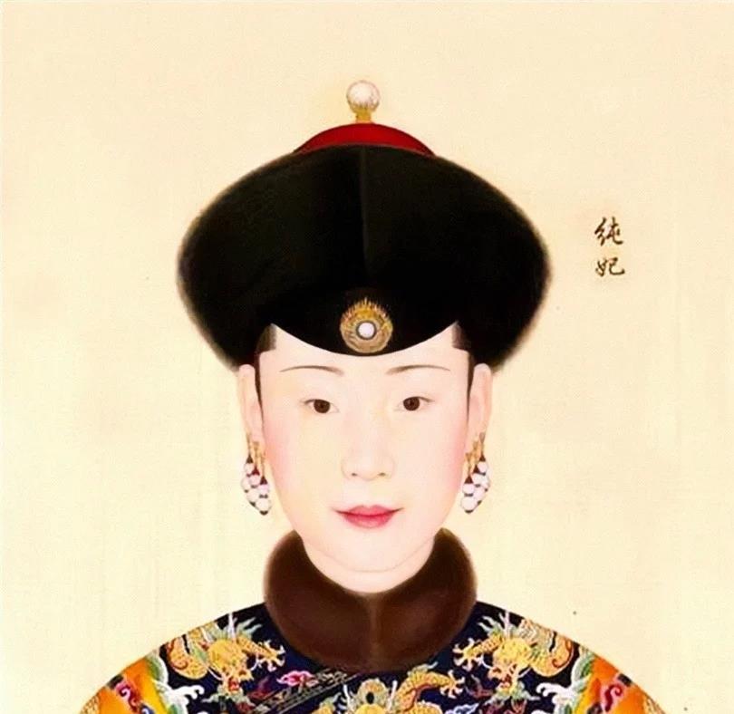乾隆各个妃嫔的画像,乾隆妃子真实画像