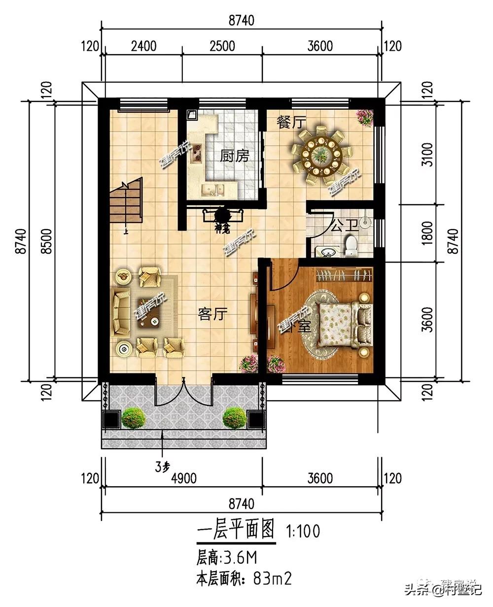 占地528平五层顶级绝美别墅,500平独栋别墅无电梯多少钱