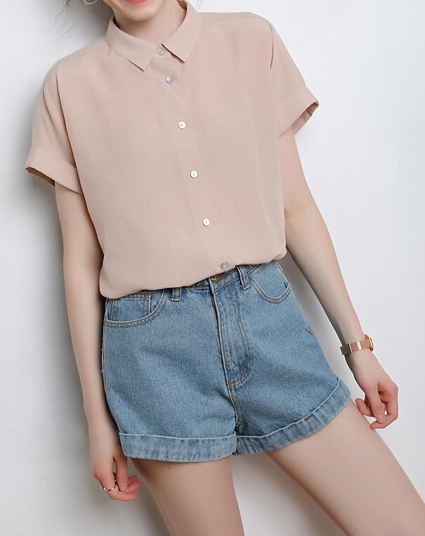 亚麻休闲女衬衫,亚麻衬衫怎么穿才有品位