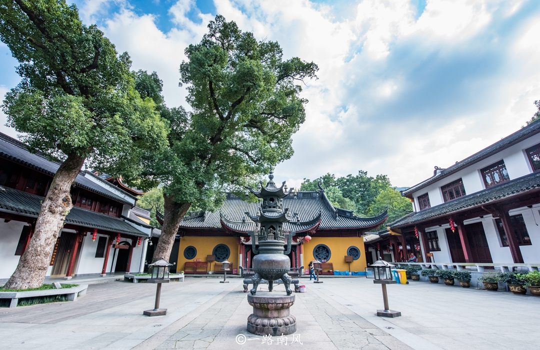 杭州西湖灵隐寺开放没有,杭州西湖的十大景点灵隐寺