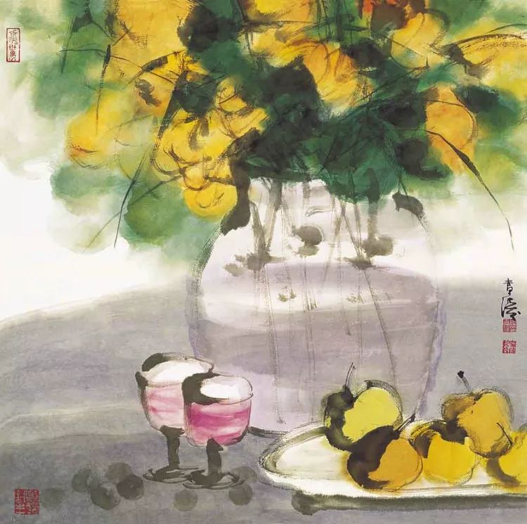 他说画画就是玩玩而已，一不小心成了艺术家