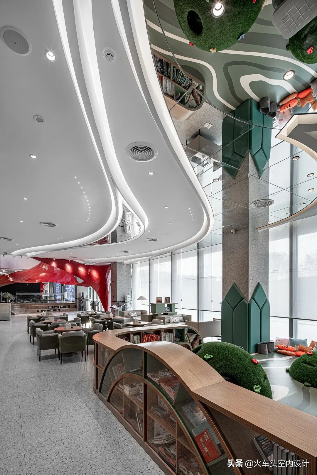 顶级售楼中心设计图,售楼部展示区设计