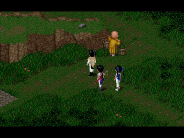 仙剑奇侠传98版攻略黑水镇,仙剑奇侠传黑水镇地图详解