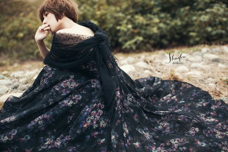 短发控发型图片,韩式简约新娘短发造型