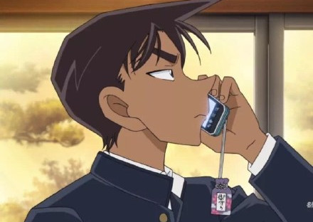 名侦探柯南里园子的真正颜值,名侦探柯南充满真心的手机挂件