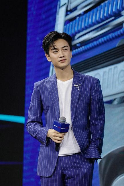 陈晓穿运动休闲套装扎什么头发啊,陈晓白色衬衣西装照