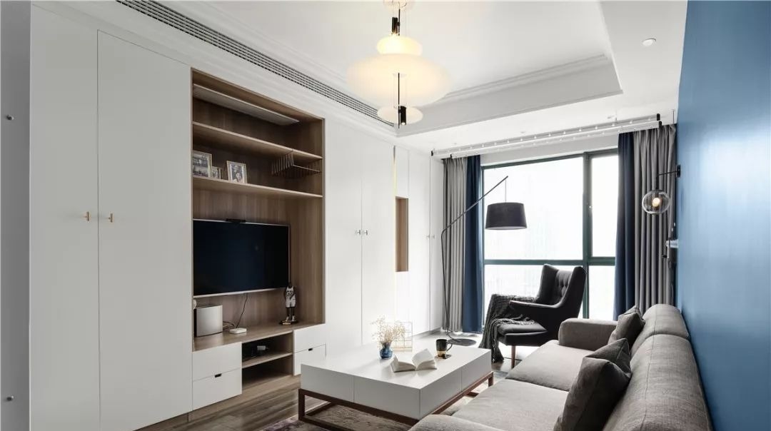客厅电视柜搭配效果图,客厅流行哪种电视柜好看又实用