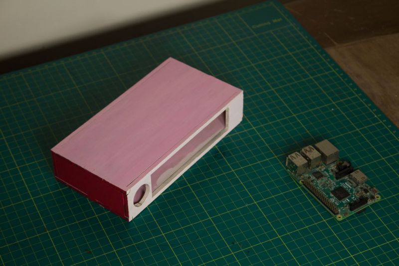 树莓派+点阵制造*币特比***踪器追**