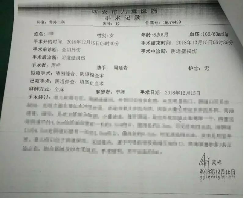 甘肃一8岁女孩被打伤致*体下**出血，法律专家回应来了