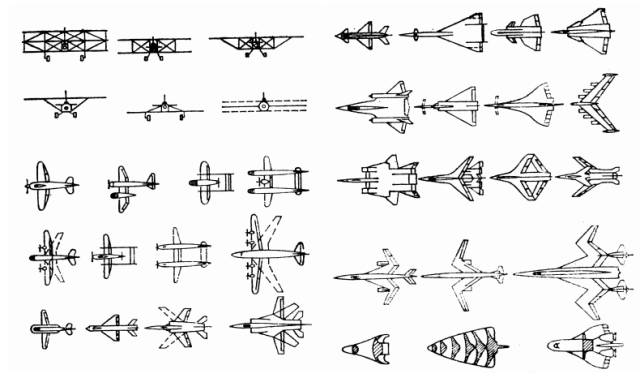 飞机长什么样呢,飞机到底长什么样