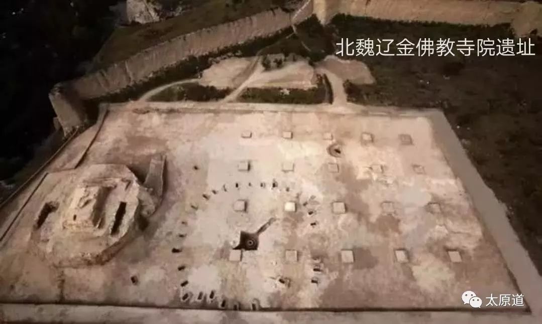 云冈石窟佛顶庙,云冈石窟顶上