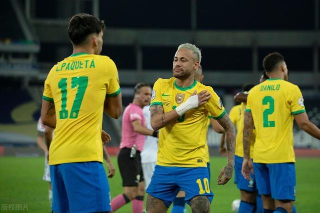 美洲杯巴西vs阿根廷内马尔瞬间,巴西内马尔梅西阿根廷