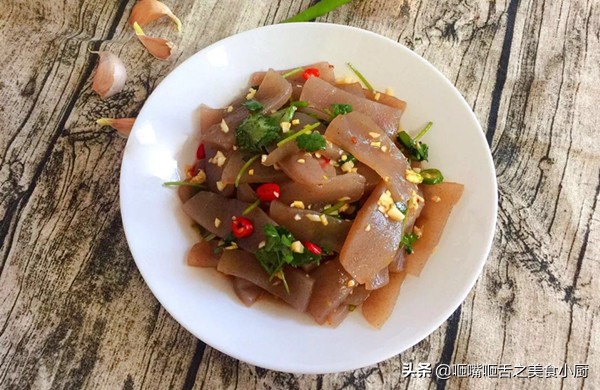 魔芋豆腐折耳根一起凉拌,酸辣魔芋豆腐怎么炒的好吃