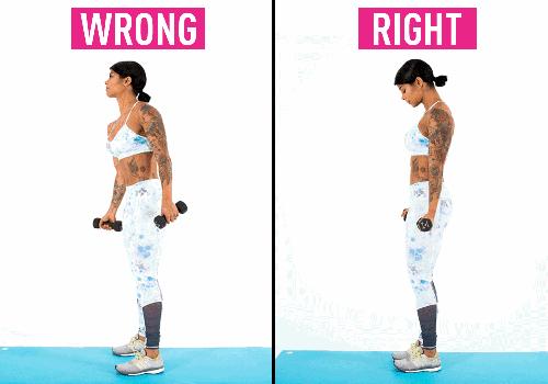 健身新手犯错十五秒,新手健身哑铃什么动作最好练