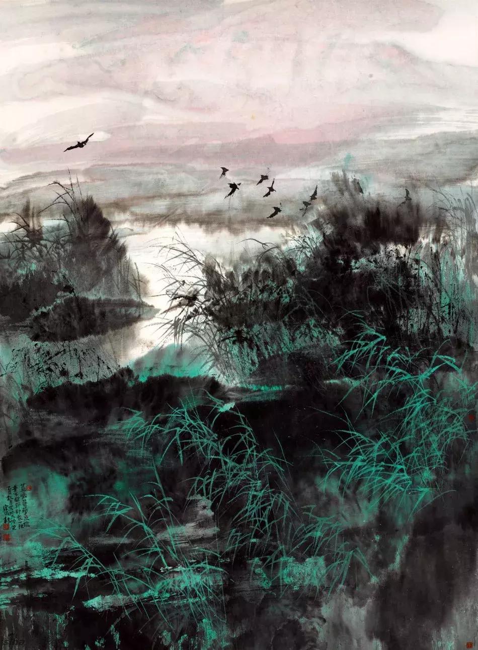 画家宋雨桂作品欣赏,宋雨桂山水书画作品