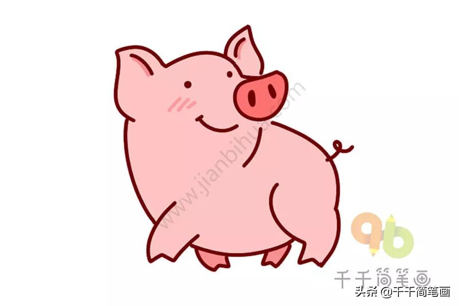 几笔画一个小狗,几笔画出一只猫