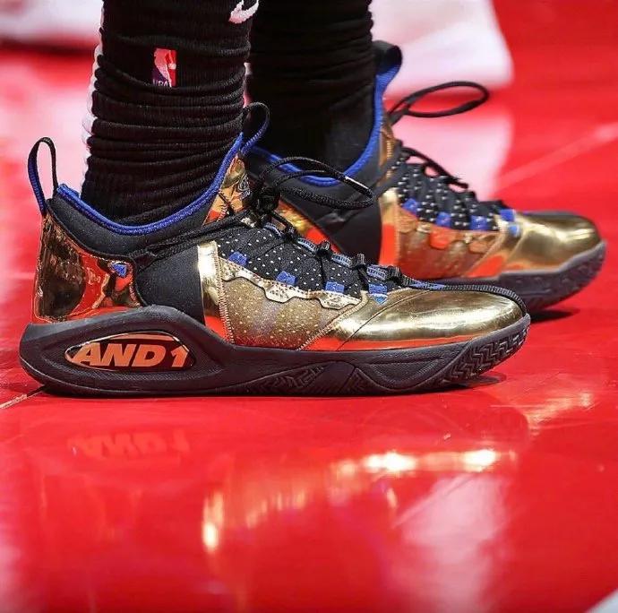 哈雷尔上脚麦迪球鞋,哈雷尔上脚球鞋aj6