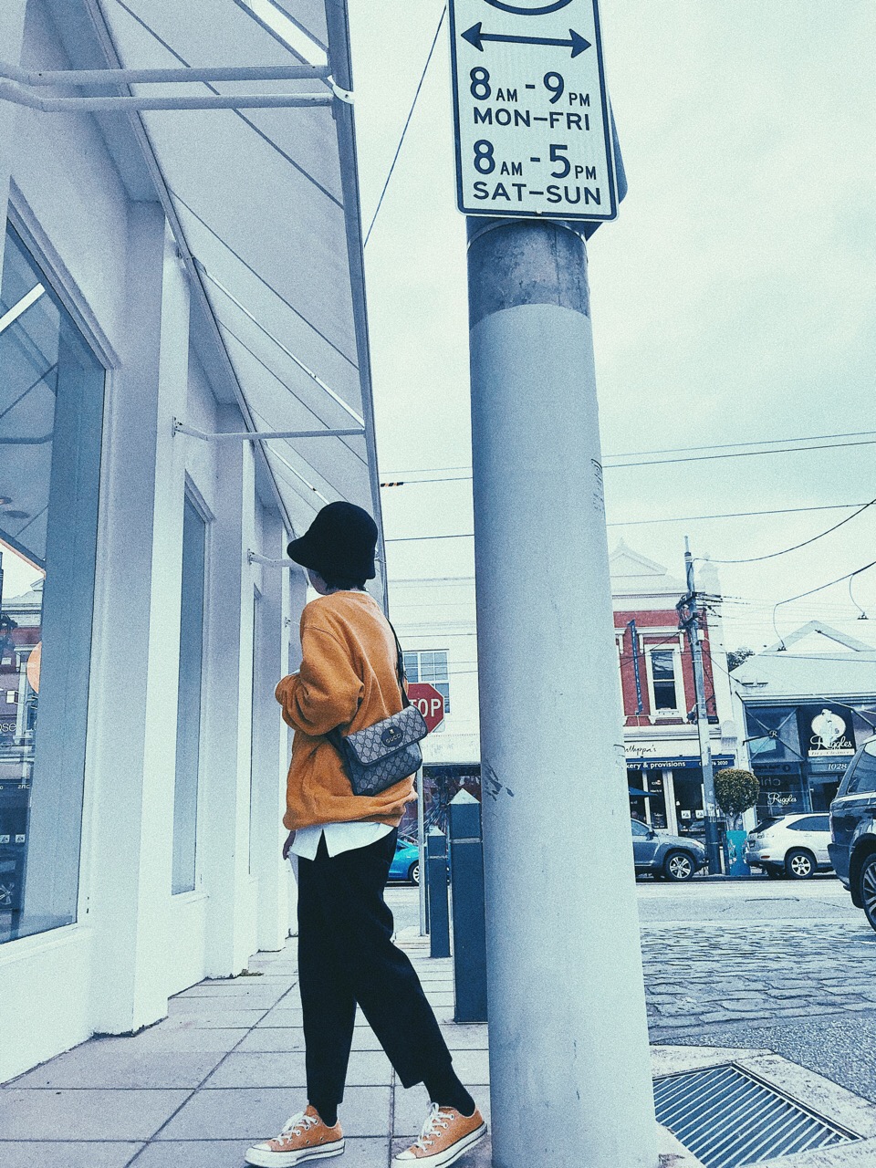 墨尔本当地早午餐,日常穿搭墨尔本