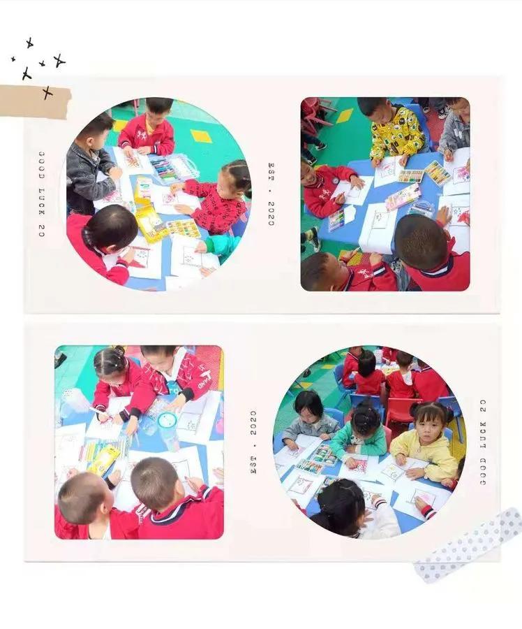 幼儿园百年华诞童心向党环创,岳阳县鹿角中心幼儿园