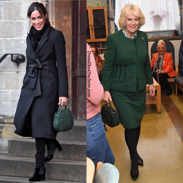 女王和凯特,英国王妃梅根包包