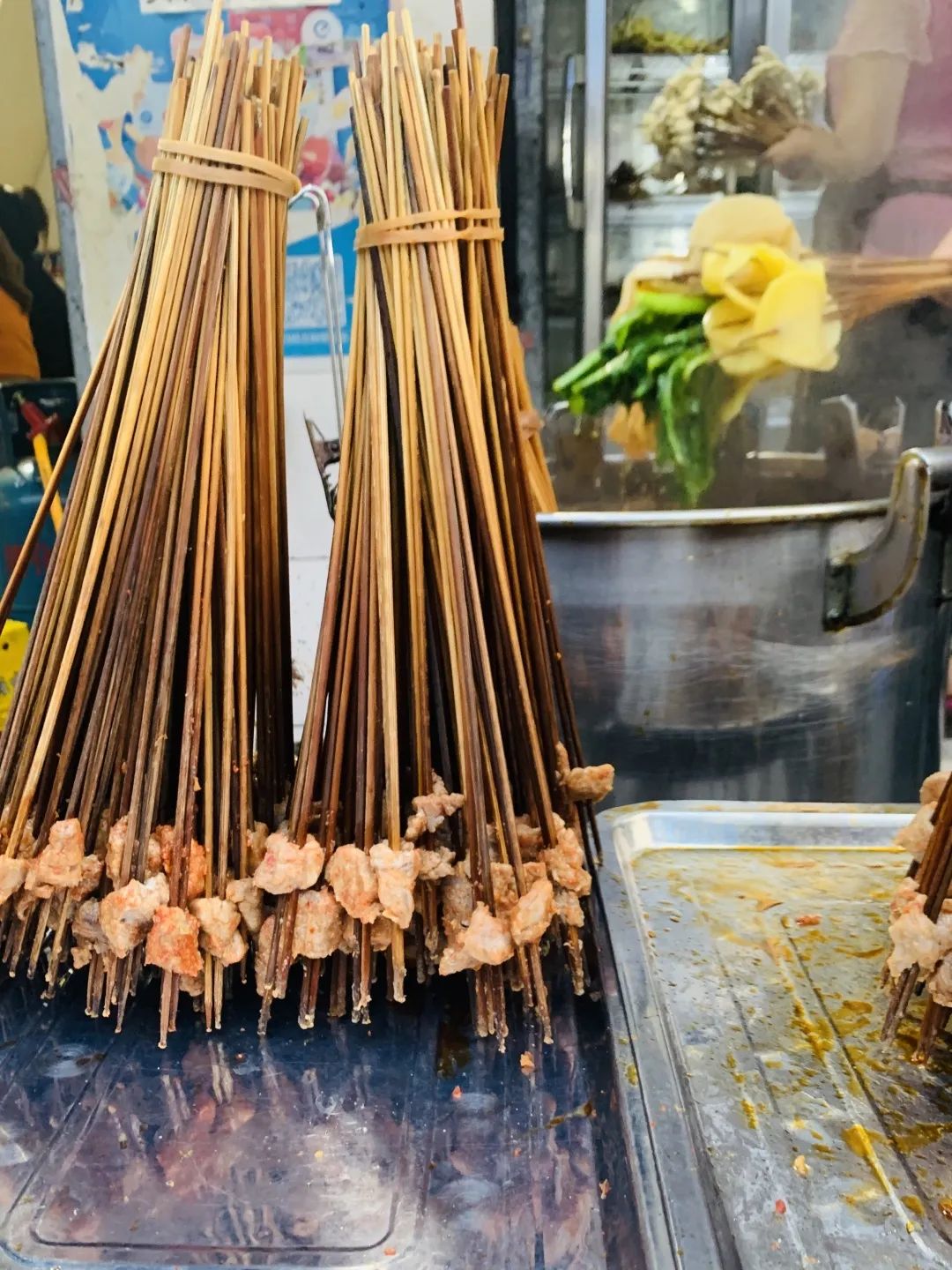 一口魂穿的手提串串，1992年的成都青年路