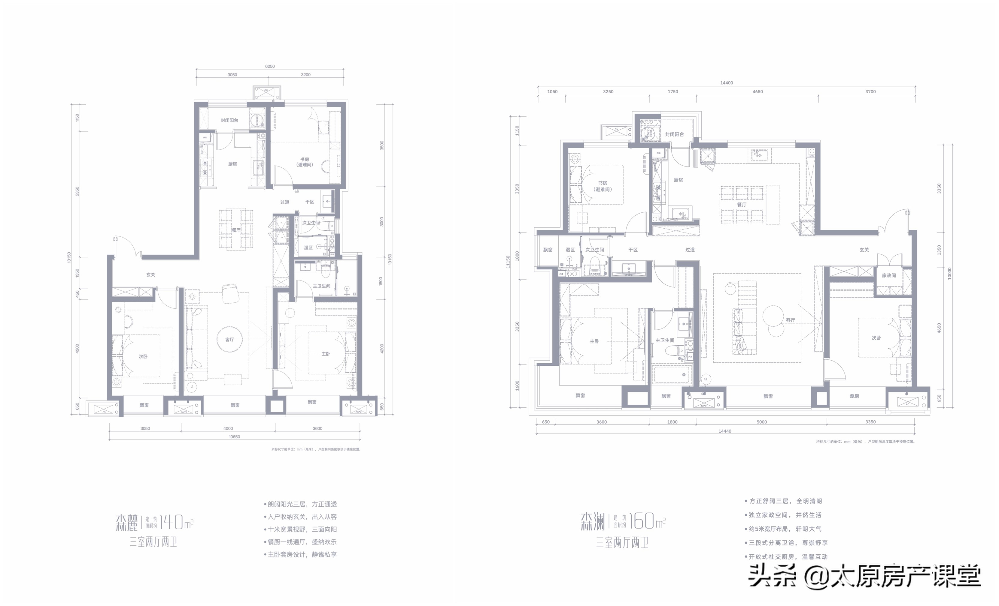 东第府门开，东望紫气来，万科深耕太榆路，双盘齐绽放，怎么选？
