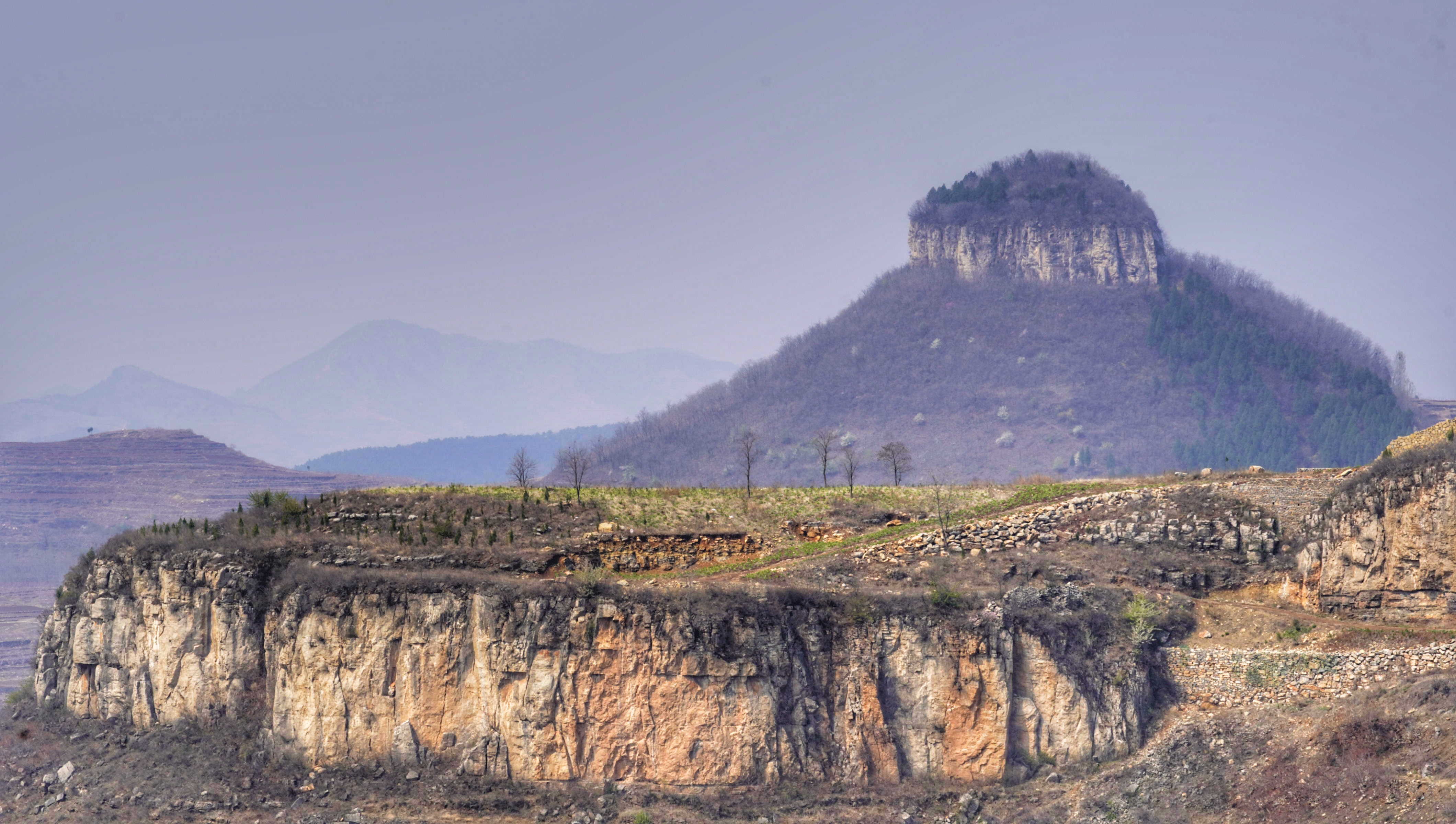 探访沂蒙山,蒙阴县岱崮镇岱崮地貌景区