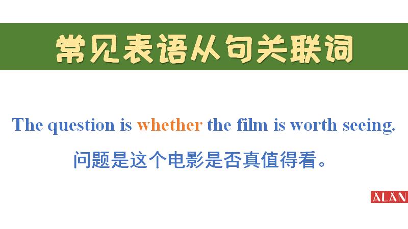 that和weather如何引导表语从句？英语四级长难句解析（26）