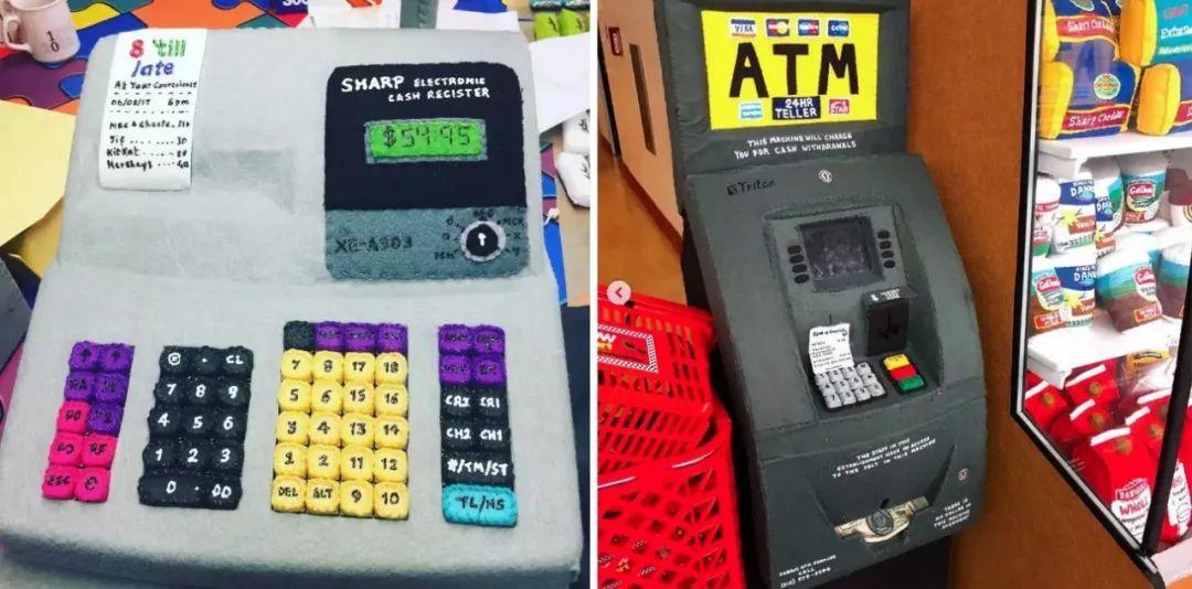 艺术家用一块布打造便利店、情趣用品店...生意却异常火爆