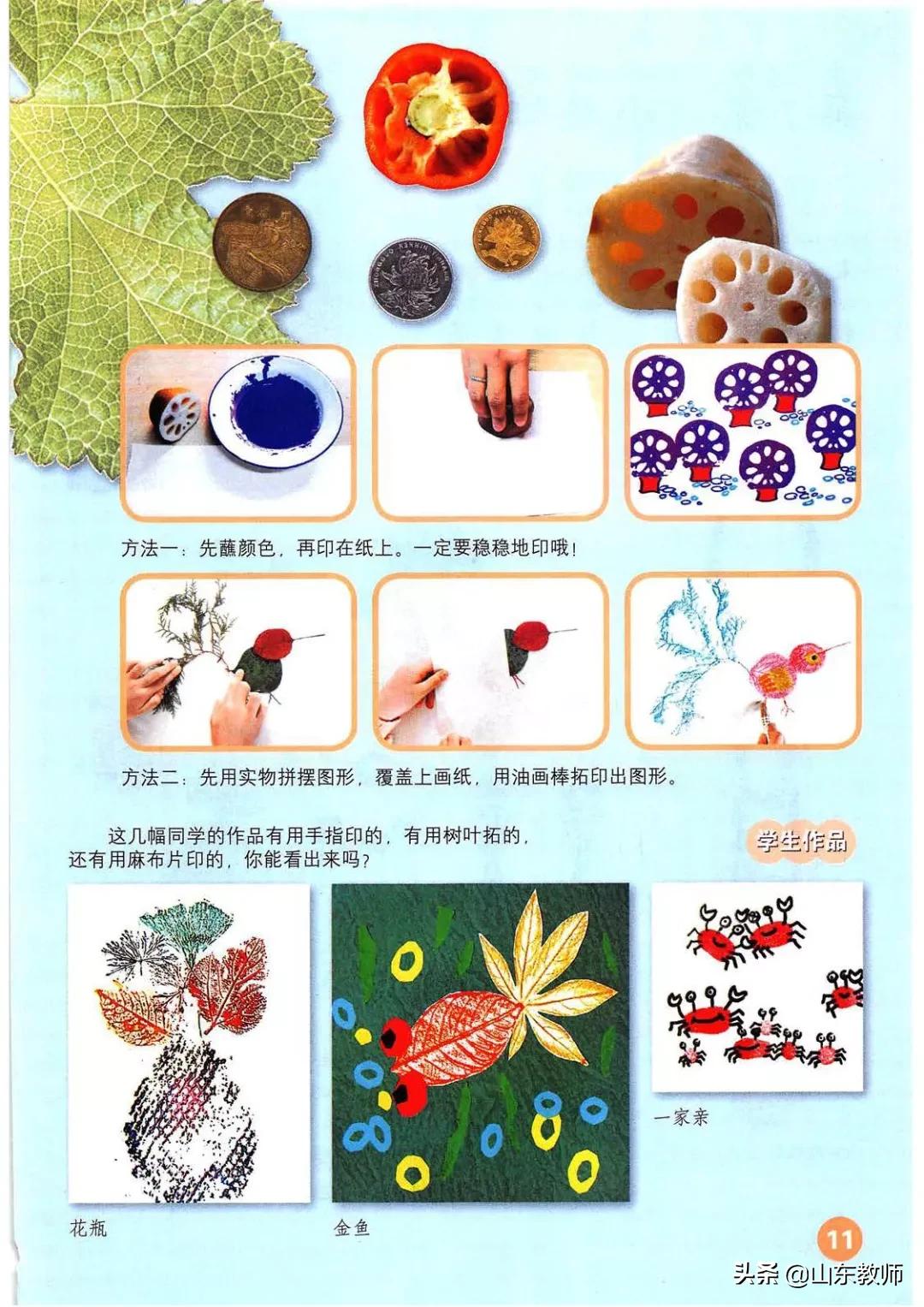 一年级上册美术第一课,人教版美术一年级上册电子课本