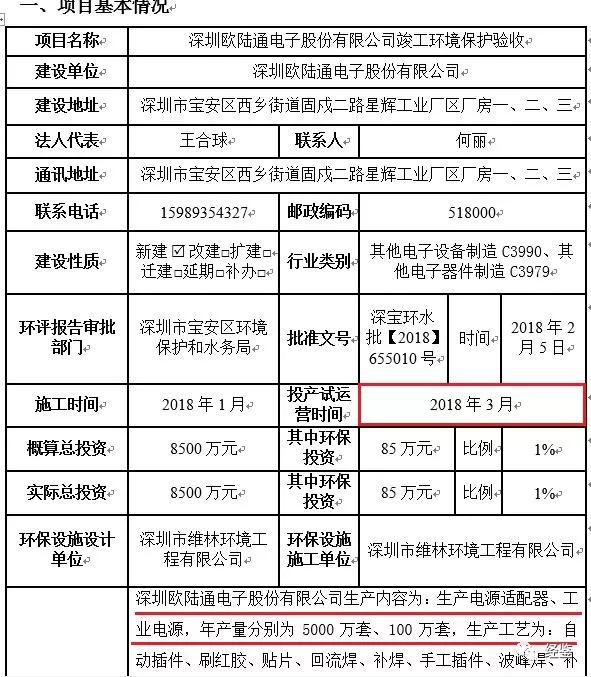 欧陆通产能数据迷雾重重，募投项目、产品质量遭质疑