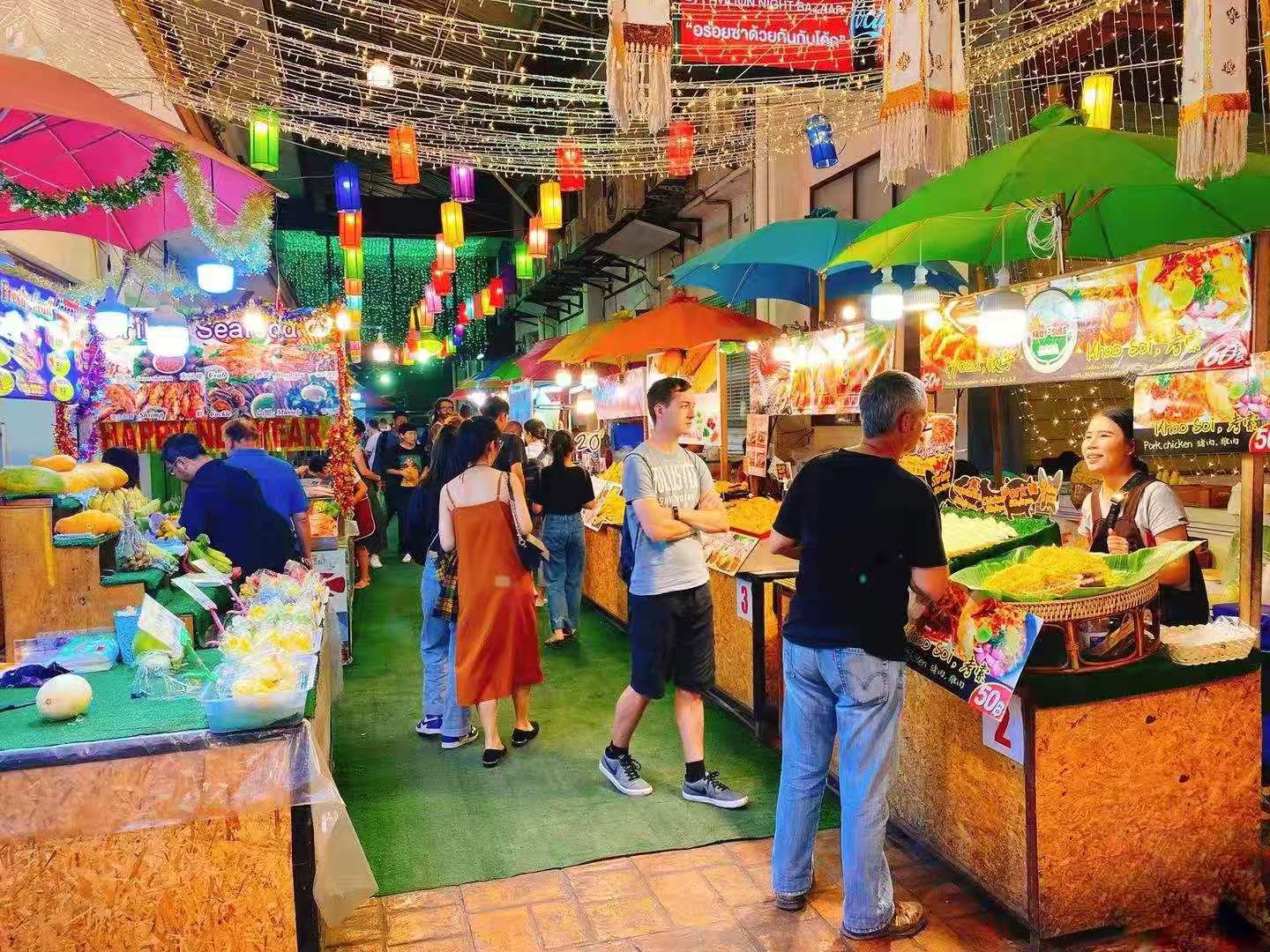 泰国清迈美食分享,泰国美食吃货清迈