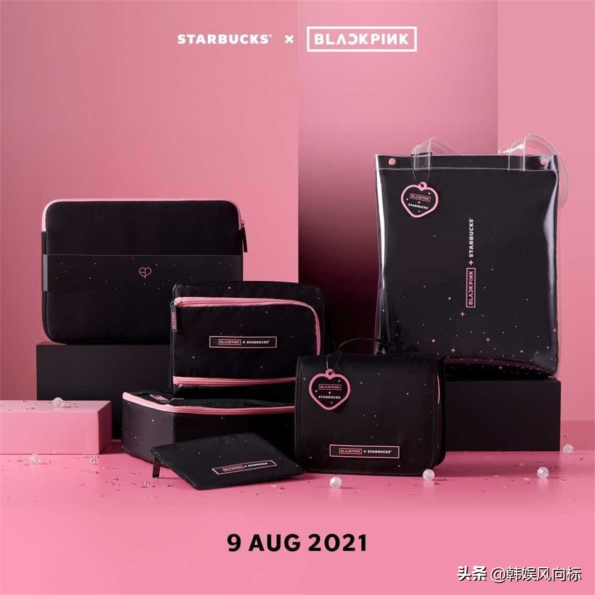 韩国blackpink联名星巴克,泰国blackpink星巴克联名盒子