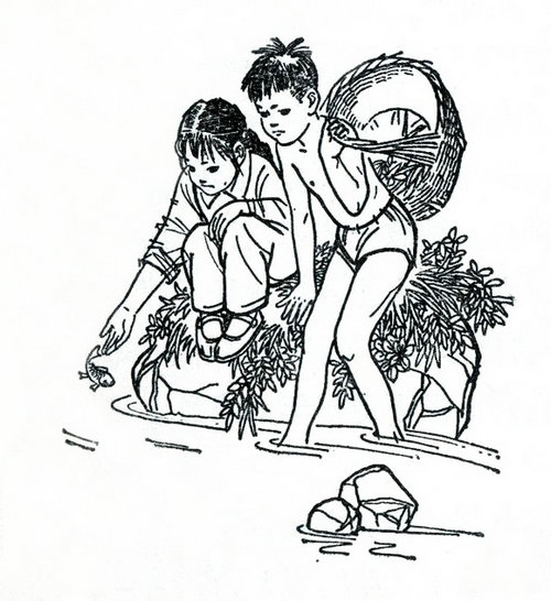 弯弯的小河—乡下男女纯真往事