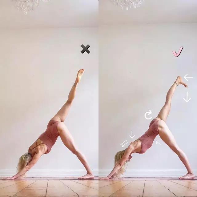 练瑜伽失误瞬间,练瑜伽时肩和脊柱僵硬