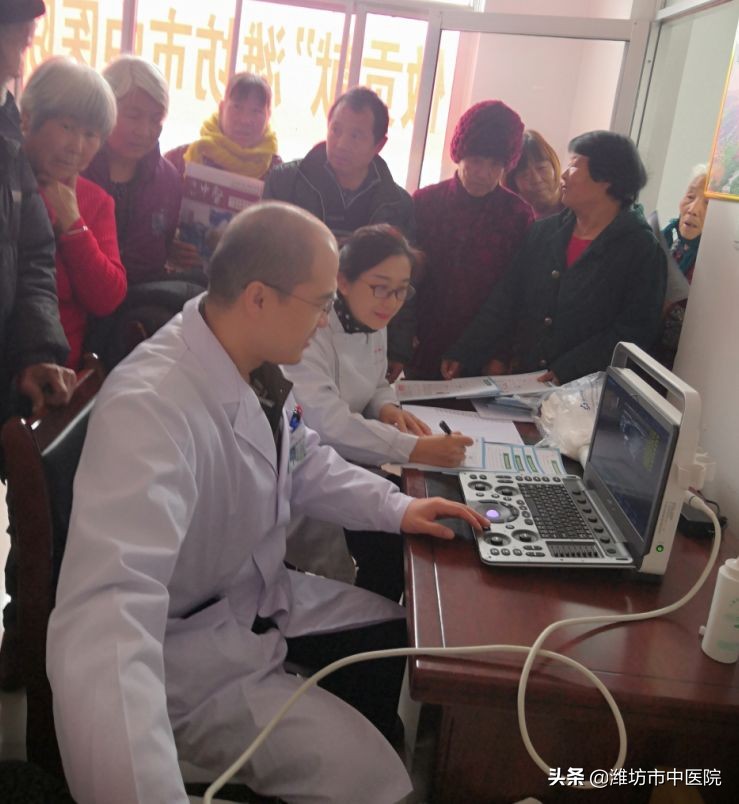 初冬暖行,潍坊最南边的山村,一群白大褂带来“健康大动作”