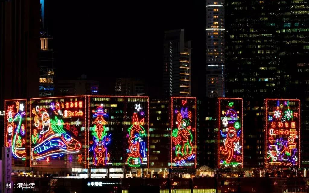 香港巨型圣诞树,香港圣诞树旅游攻略